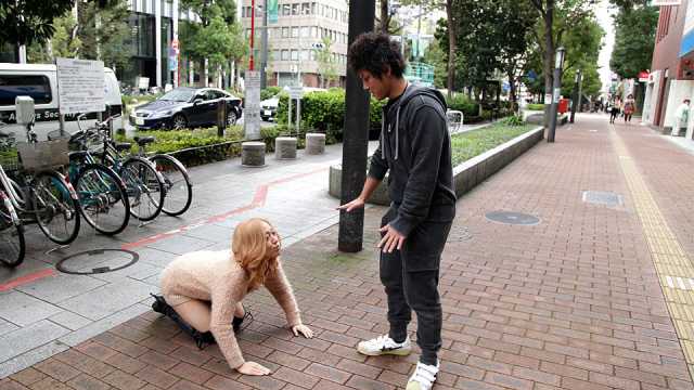 Japanhdv Mary Hayakawa finds a guy on the street to fuck